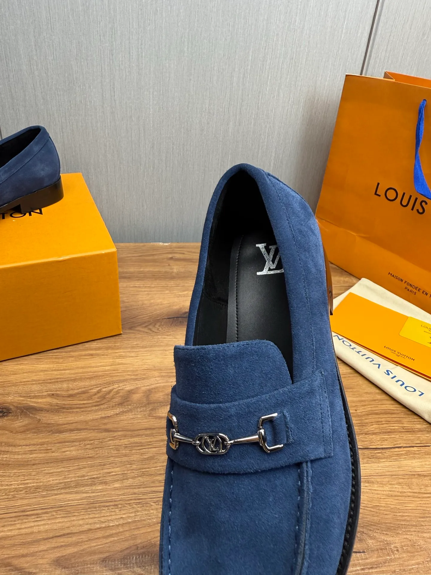 Factory 660💰 LV. Men's business casual leather shoes, all made of imported original brand leather, just to create a more comfortable wearing experience, original non-slip and wear-resistant outsole ✔️16-45 (38.45 non-returnable)
